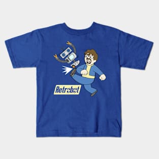 Retrobot Don Kick Kids T-Shirt